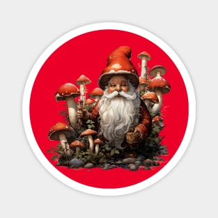 Santa Muscaria Magnet